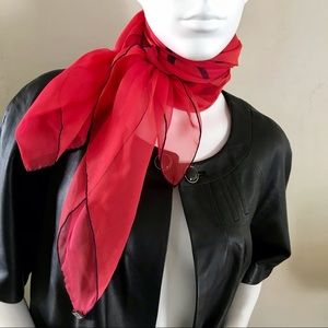 HERMÈS 140 cm Mousseline Silk LITTERATURE CASSANDRE -very good